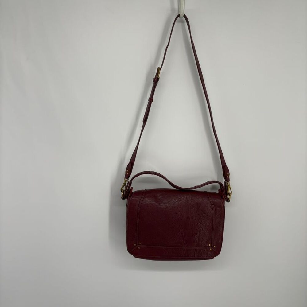 Jerome Dreyfuss Medium Pepito bag Bordeaux handbag crossbody